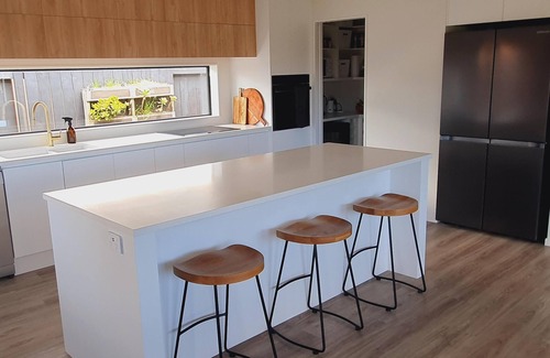 Papamoa Beach Maison | Papamoa Beach Home avec section clôturée