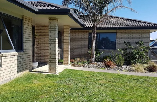 Papamoa Beach Maison | Papamoa Beach Home avec section clôturée