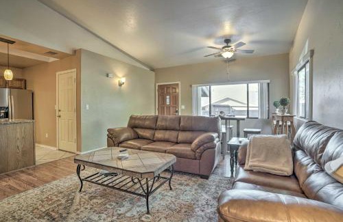 Prescott Maison | Pet-Friendly Prescott Townhome with Fireplace!