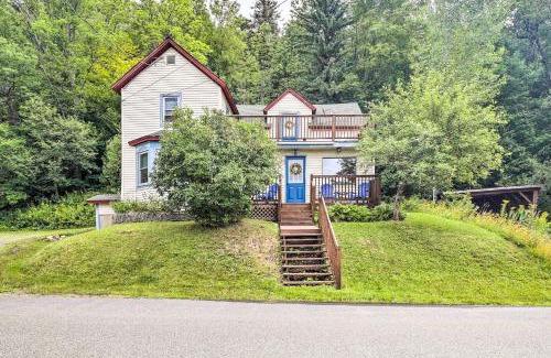 Saranac Lake Maison | Pet-Friendly Saranac Lake Retreat with Deck and Yard