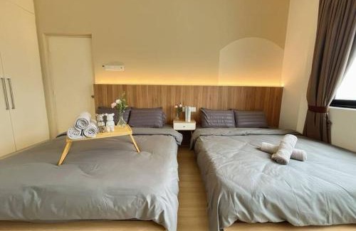 The Strand Appartement | Petaling Jaya 1-12pax Muji design 3 room 1 min to Sunway Giza