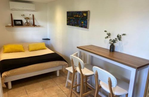 Nice Maison | Petite chambre indépendante avec sdb, clim et parking privé