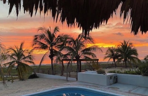 Puerto Escondido Maison | Pets Welcome! Oceanfront Escape! Sunsets! Private Pool!