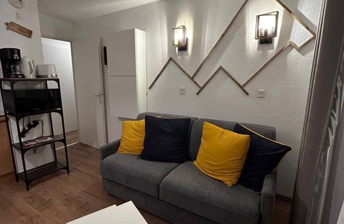 Peyragudes Appartement | Peyragudes Studio avec vue sur montagne Balcons du soleil