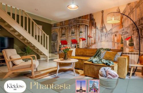 Magny-le-Hongre Maison | Phantasia by Kleidos, 10 min de Disney! Jolie Maison Familiale 6P, 2 chambres, Terrasse, Parking