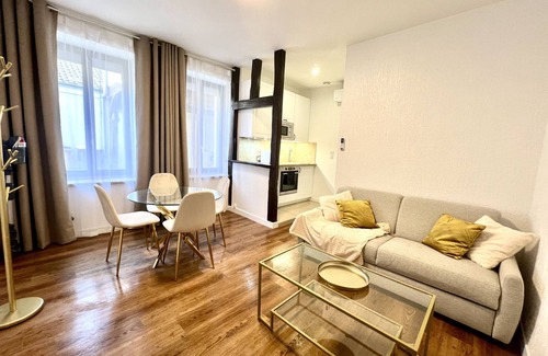 Romorantin-Lanthenay Appartement | Phoebus:Arrivée autonome-Netflix-Clim-Linge Inclus