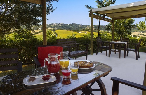 Montecarotto Maison | Piagge Del Sole: Belle ferme à la campagne avec piscine