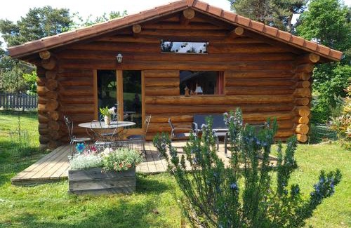 La Chapelle-d'Aurec Maison | Pialous:Chalet en rondins avec Espace Détente