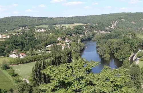 Saint-Cirq-Lapopie Maison | Maison pittoresque et jardin dans le village historique