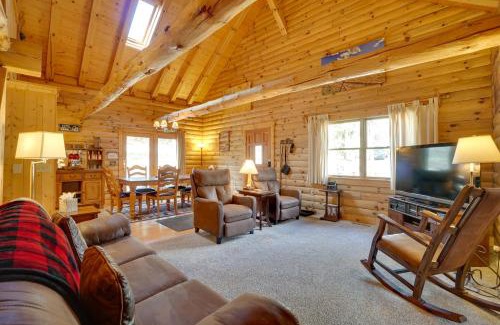 Carriage Hills Maison | Picturesque Log Cabin in Estes Park 9 Mi to RMNP