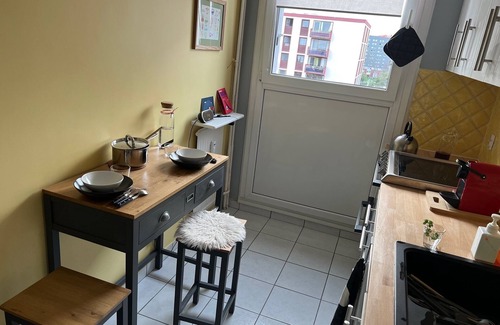 Saint-Denis Appartement | Studio avec vue et balcon à Saint Denisnotre pied à terre personnel