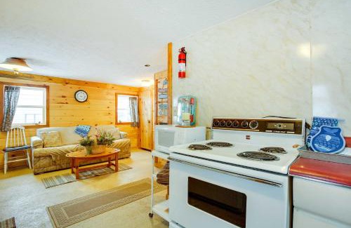 Interlochen Maison | Pine Ridge Resort Cabin on Bass Lake with Dock!