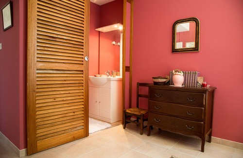 Vergt Maison | Chambe rose : charme et douceur