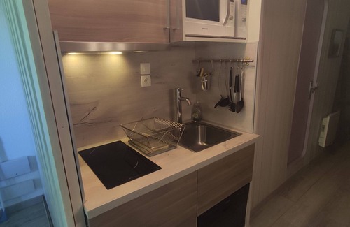 Arc-1800 Appartement | Agréable studio rénové pour 4/5 personnes dans résidence au coeur de la station