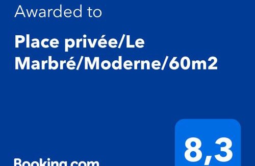Annemasse Appartement | Place privée/Le Marbré/Moderne/60m2