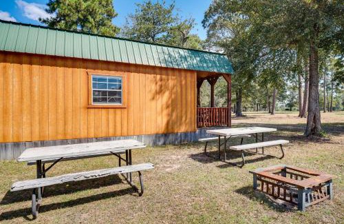 Waller Maison | Plantersville Cabin on 50 Acres with Pond and Fire Pit