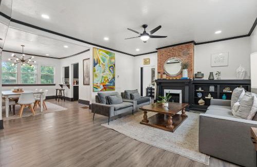 Central Oklahoma City Maison | Plaza District 6br Oasis Walk To Art & Food #15