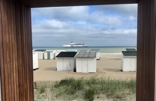 Bleriot-Plage Maison | Agréable maison avec terrasse à 300 m de la plage de sable fin ...