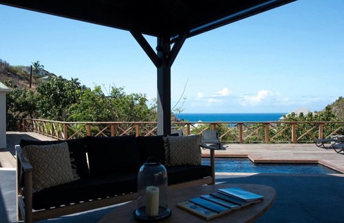 Petit Cul-de-Sac Villa | Vue sur l'océan, piscine, près de l'hôtel Le Toiny, climatisation, wifi gratuit, entretien ménager inclus