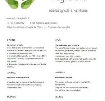 Tragliatella Appartement | Poderi di Tragliatella