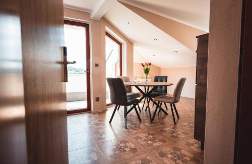 Podoli Appartement | POINT flat, beautiful view from terrace to Prague Castle