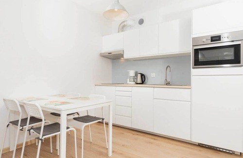 Kolobrzeg Appartement | Appartement Polanki Park 108 avec chambre et balcon