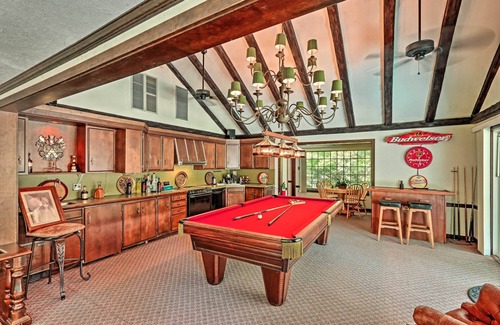 Lansdale Maison | Pool & Courtyard: Timeless Home in Lansdale
