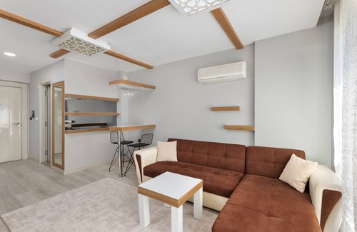 Kepez Appartement | Sauna, Gym, Piscines, Wifi, Centre Ville, Résidence