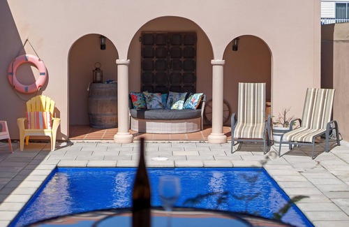 Papamoa Beach Maison | Poolside Serenity - Papamoa Beach Holiday Home