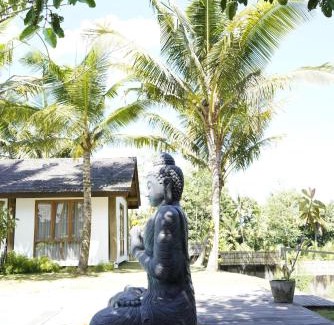 Nyambu Lit Et Petit-Déjeuner | Poolside Villa With Monkey View in Kaba-Kaba