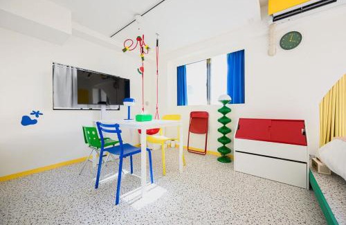 Shibadaimon Appartement | Pop playful accommodation for family, 4 people, 4 min