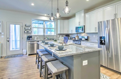 Millville Maison | Porch + Pool Access: Millville Townhome!