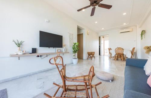 Taman Tanjung Appartement | PortDickson Cozy Muji Home 10Pax3BR 1min to beach