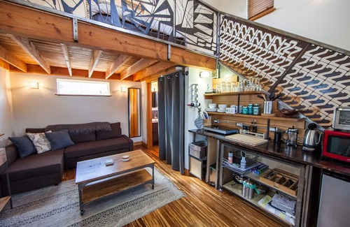 Mississippi District Cottage | Portland's LemonDoor Micro-Loft surrounded by lush gardens in fun, close-in area