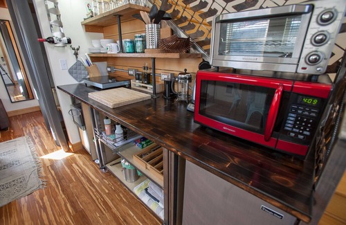 Mississippi District Cottage | Portland's LemonDoor Micro-Loft surrounded by lush gardens in fun, close-in area