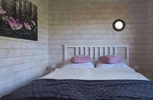 Wilsum Cabine | Prachtig Uitzicht met Terras op het Zuiden