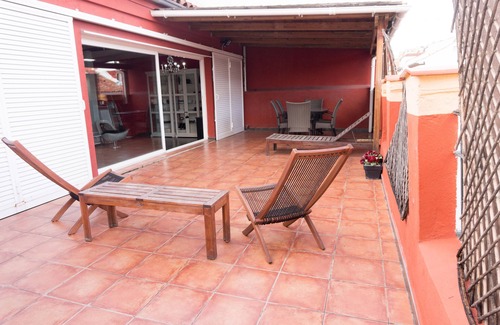 Barrio de las Letras Appartement | Terrasse Prado Moratín.