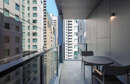 Brisbane Central Business District Hôtel | Premier 2 Bedroom Apartment with Balcony and River View