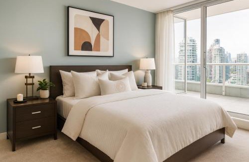 Coal Harbour Appartement | Premium 2 BR Apartment with Floor-to-Ceiling Windows Coal Harbour