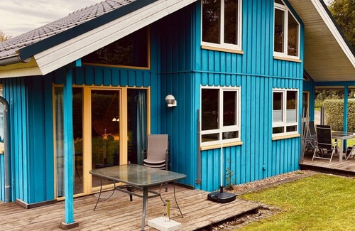 Bremke Maison | Premium-ferienhaus im Extertal Ferienpark - Wandern, Natur, Wald, Sauna #