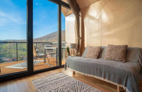 Hosszuheteny Appartement | Premium Sustainable Cabins Mecsek Reindeer