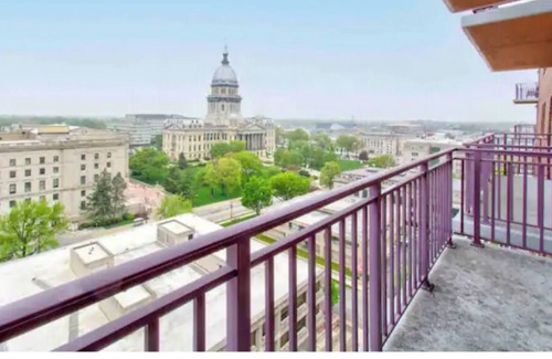 Springfield Appartement | Presidents Retreat | Amazing View of State Capitol