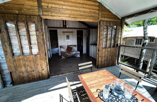 Laussac Cabine | Prestige Sarrans Lodge 39m2 (2 Schlafzimmer) - Plancha 5 persons