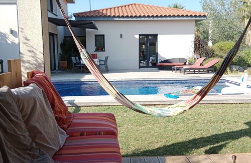 Saint-Hippolyte Maison | Villa de prestige contemporaine, avec grande piscine et belle terrasse ombragée