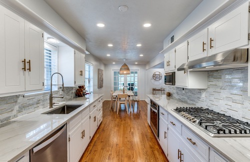 Lakewood Maison | Prime location chic 4BR home with charming pool and yard