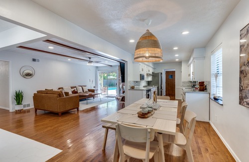 Lakewood Maison | Prime location chic 4BR home with charming pool and yard