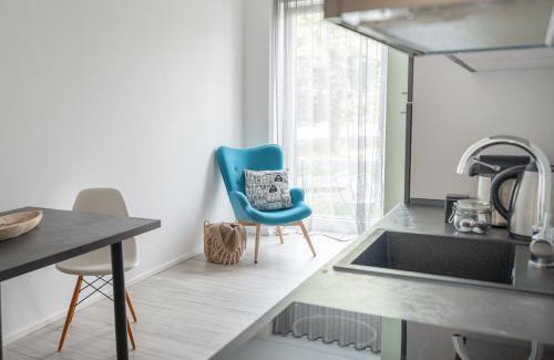 Innenstadt Appartement | Prime Park Apartment Aschaffenburg mit Terrasse