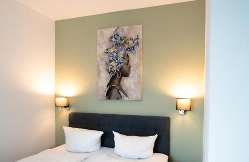Innenstadt Appartement | Prime Park Apartment Aschaffenburg mit Terrasse