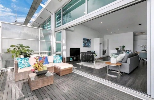 Auckland Central Business District Appartement | Princess Wharf w/ Balcony