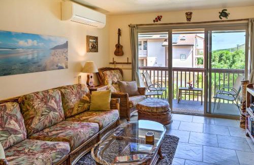 Nawiliwili Appartement | Pristine Lihue Condo with Balcony Walk to Beach!